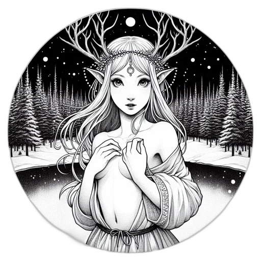 fantasy art, pixel art, concept art, pencil sketch transparent PNG cut-out