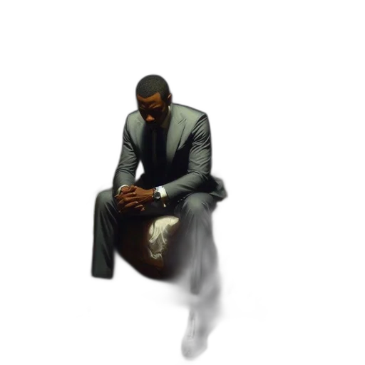 jacket, creature, staff, concept art transparent PNG cut-out