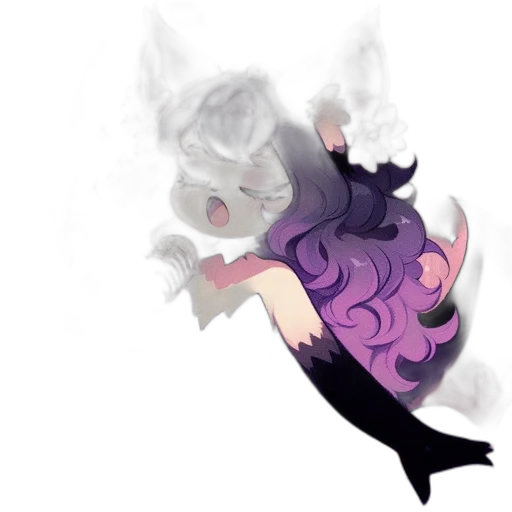 dragon, creature, mask, dress transparent PNG cut-out
