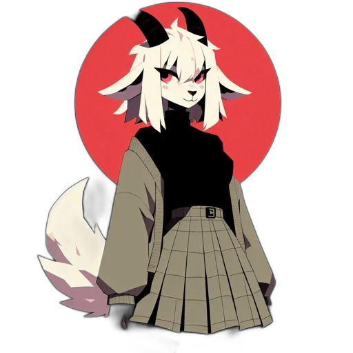 jacket, staff, dress, creature transparent PNG cut-out