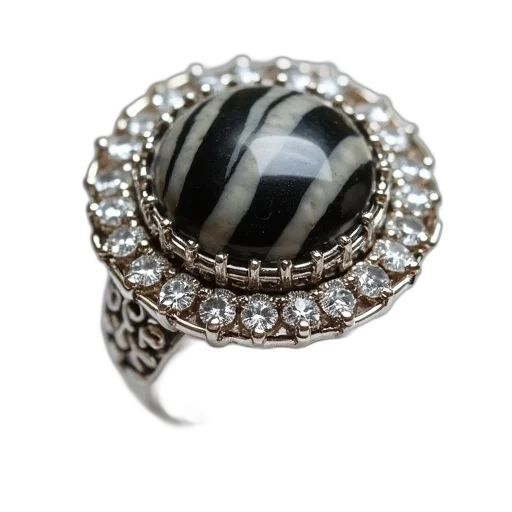 jewelry, crown, monochrome, zebra transparent PNG cut-out