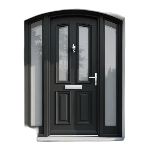 furniture, 3d render, photorealistic, grey transparent PNG cut-out