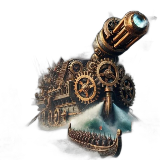weapon, robot, staff, sword transparent PNG cut-out