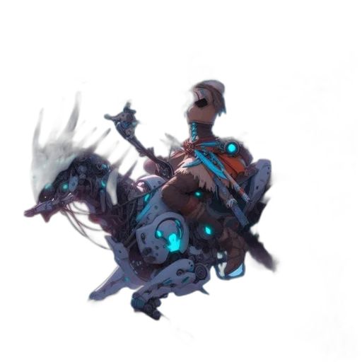 dragon, weapon, sword, staff transparent PNG cut-out