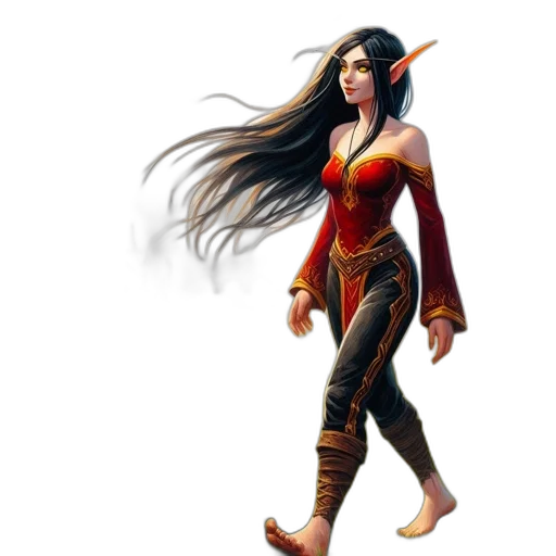 fantasy art, concept art, 3d render, comic book art transparent PNG cut-out
