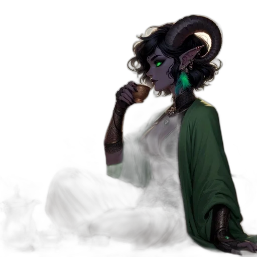 dragon, staff, creature, mask transparent PNG cut-out