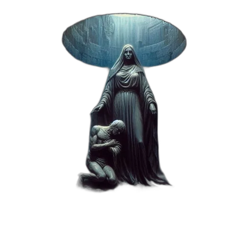 crown, staff, dress, hat transparent PNG cut-out