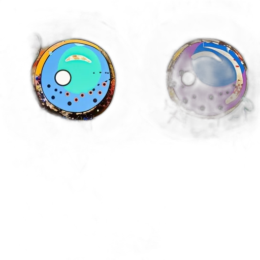 jewelry, 3d render, concept art, vaporwave transparent PNG cut-out