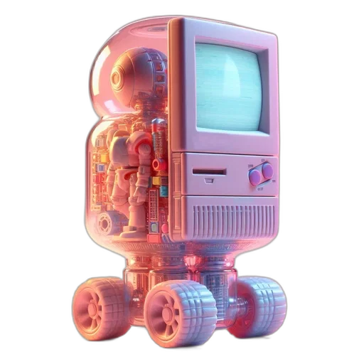 robot, car, weapon, furniture transparent PNG cut-out