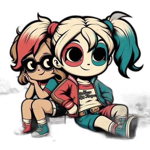 cartoon, comic book art, concept art, anime transparent PNG cut-out