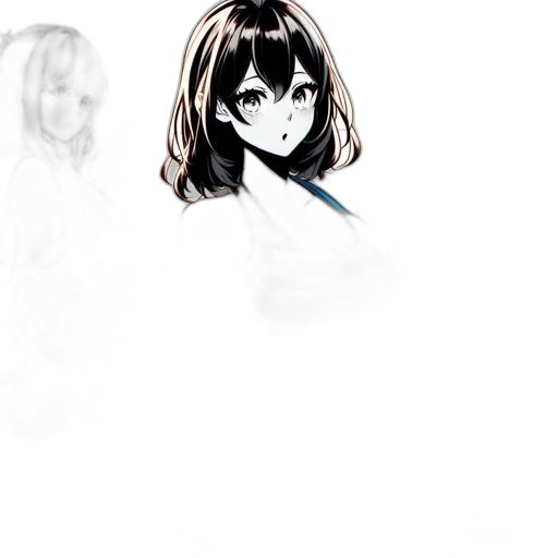 mask, face, hair, creature transparent PNG cut-out