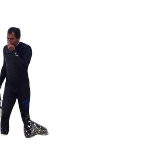 jacket, creature, shoes, staff transparent PNG cut-out