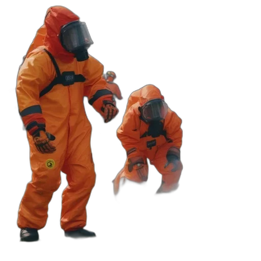 jacket, concept art, outer space, two transparent PNG cut-out