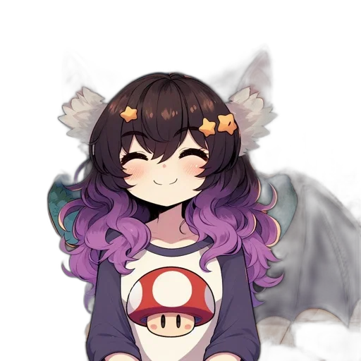 dragon, creature, staff, mask transparent PNG cut-out