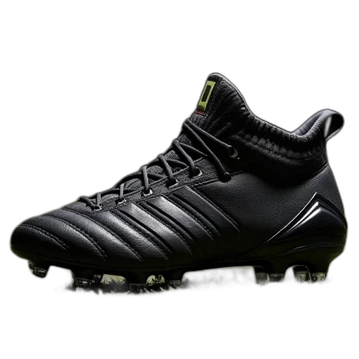 shoes, adi, black, rugby transparent PNG cut-out