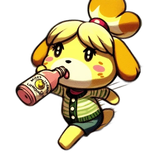 bottle, staff, food, animal transparent PNG cut-out