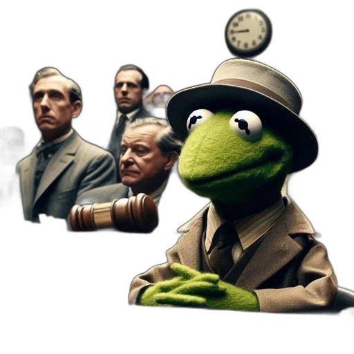 staff, concept art, green, kermit-like transparent PNG cut-out