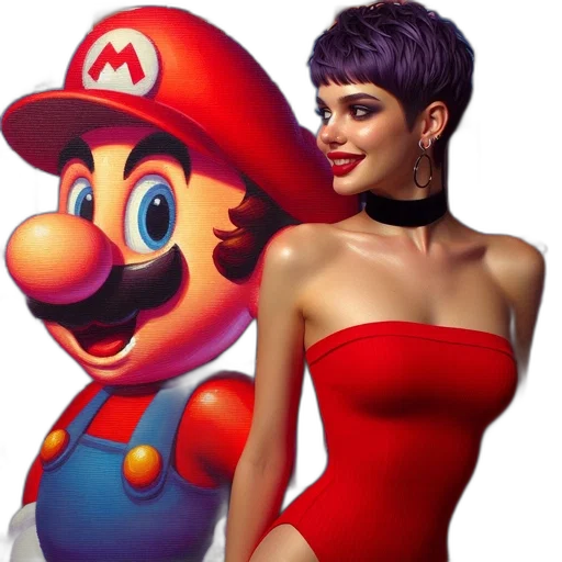 dress, hat, weapon, concept art transparent PNG cut-out
