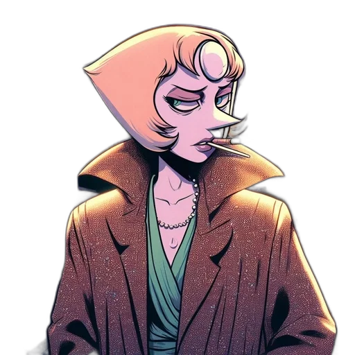 jacket, staff, jewelry, mask transparent PNG cut-out