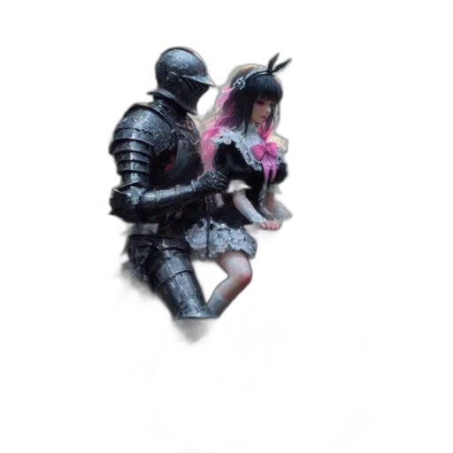 robot, weapon, creature, sword transparent PNG cut-out