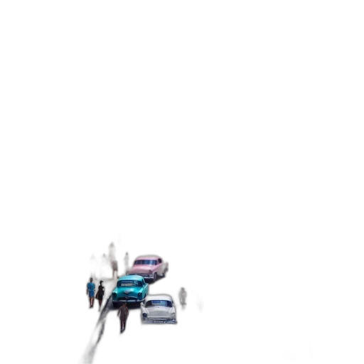 car, robot, staff, weapon transparent PNG cut-out