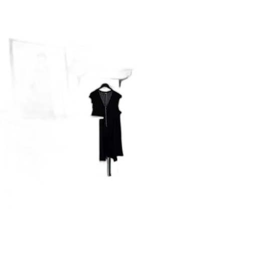 dress, jacket, bedroom, scene transparent PNG cut-out