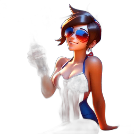 dress, concept art, 3d render, pixel art transparent PNG cut-out