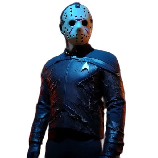 mask, jacket, robot, face transparent PNG cut-out