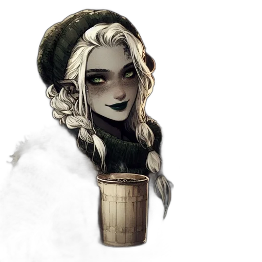 staff, face, fantasy art, concept art transparent PNG cut-out