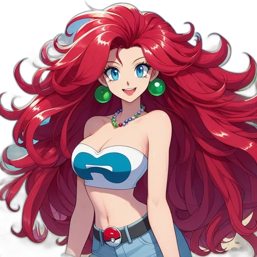jewelry, hair, dress, anime transparent PNG cut-out