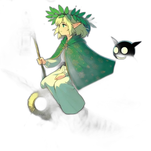 dragon, staff, creature, weapon transparent PNG cut-out