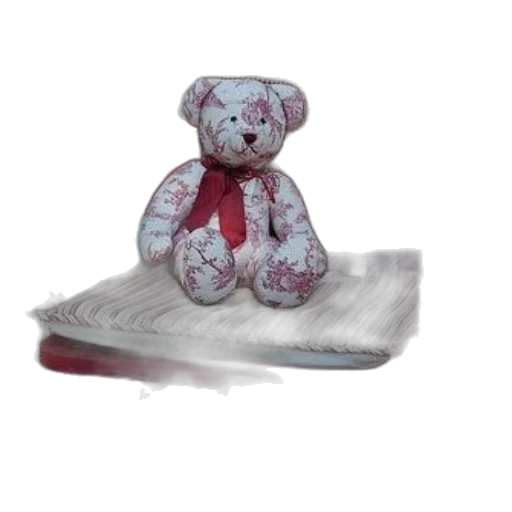 3d render, charming, teddy, bear transparent PNG cut-out