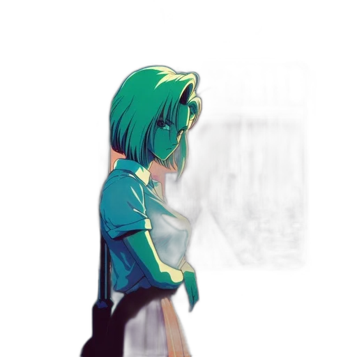 dress, jacket, robot, sword transparent PNG cut-out