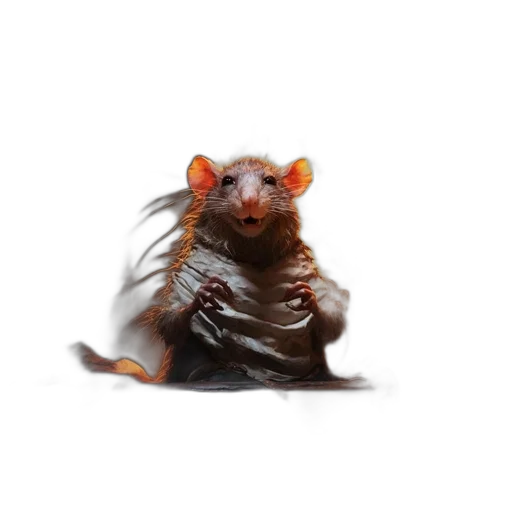 animal, creature, staff, hair transparent PNG cut-out