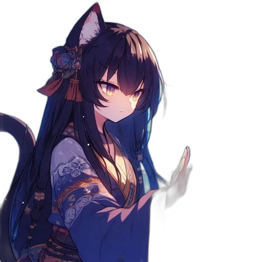 staff, dragon, weapon, dress transparent PNG cut-out
