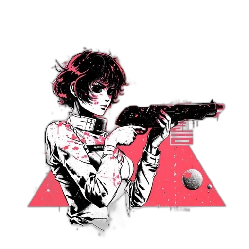 weapon, robot, jacket, animal transparent PNG cut-out
