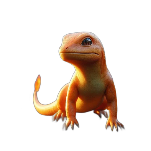 dragon, creature, animal, staff transparent PNG cut-out