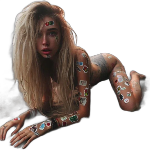 jewelry, robot, creature, cyberpunk transparent PNG cut-out
