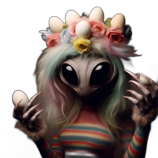 creature, mask, animal, dress transparent PNG cut-out