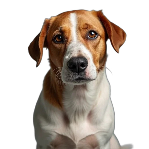 animal, staff, face, photorealistic transparent PNG cut-out