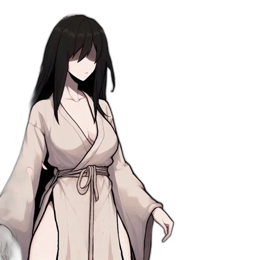 dress, staff, mask, concept art transparent PNG cut-out