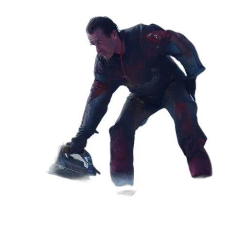robot, weapon, staff, creature transparent PNG cut-out
