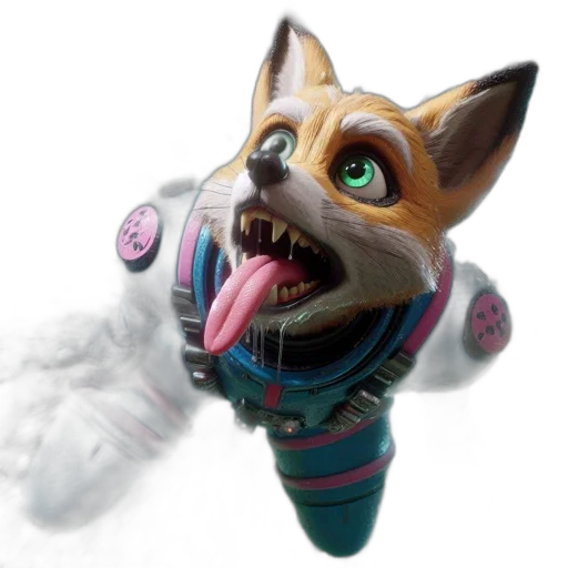 staff, mask, animal, creature transparent PNG cut-out