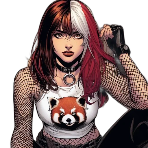 comic book art, concept art, cartoon, fantasy art transparent PNG cut-out