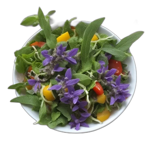 food, flower, crown, bowl transparent PNG cut-out