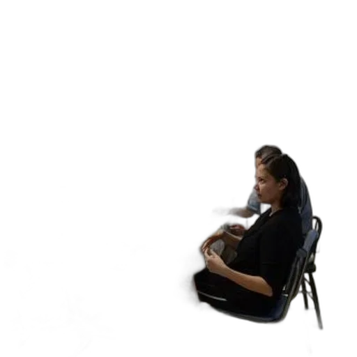 staff, furniture, dress, face transparent PNG cut-out