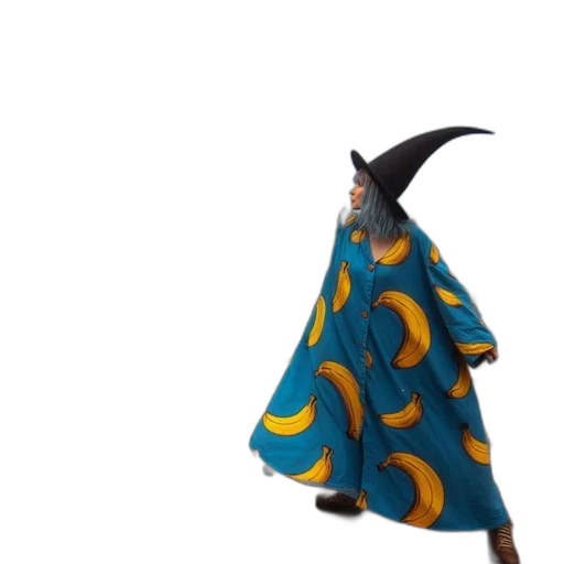 dress, creature, umbrella, animal transparent PNG cut-out