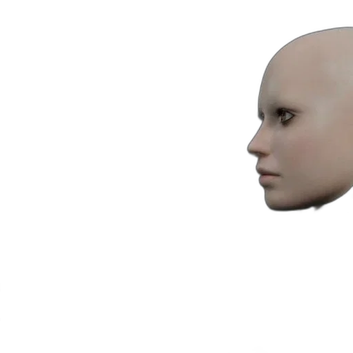 face, mask, robot, creature transparent PNG cut-out