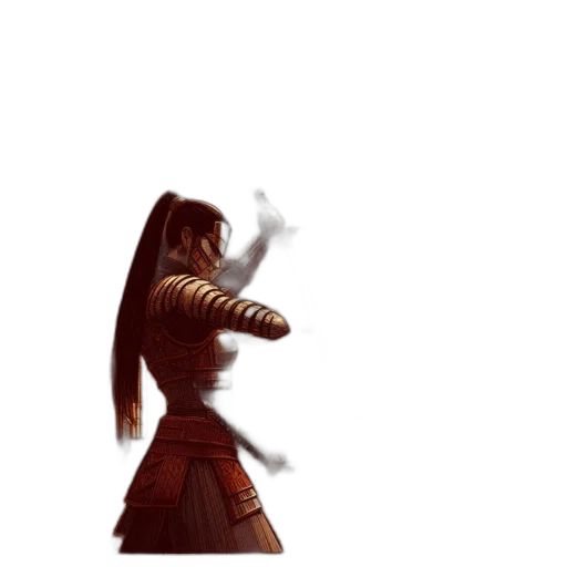 staff, weapon, sword, hair transparent PNG cut-out