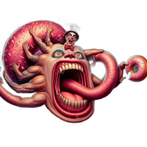 creature, animal, staff, mask transparent PNG cut-out